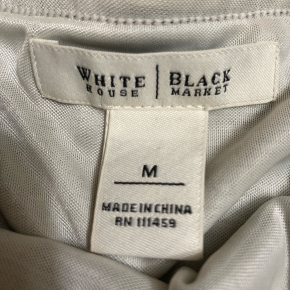 WHBM Velvet Halter top - Picture 3 of 4